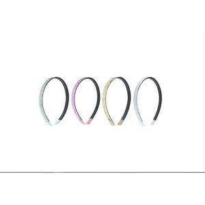 Capelli New York 4 Piece Crunchy Glitter Headbands